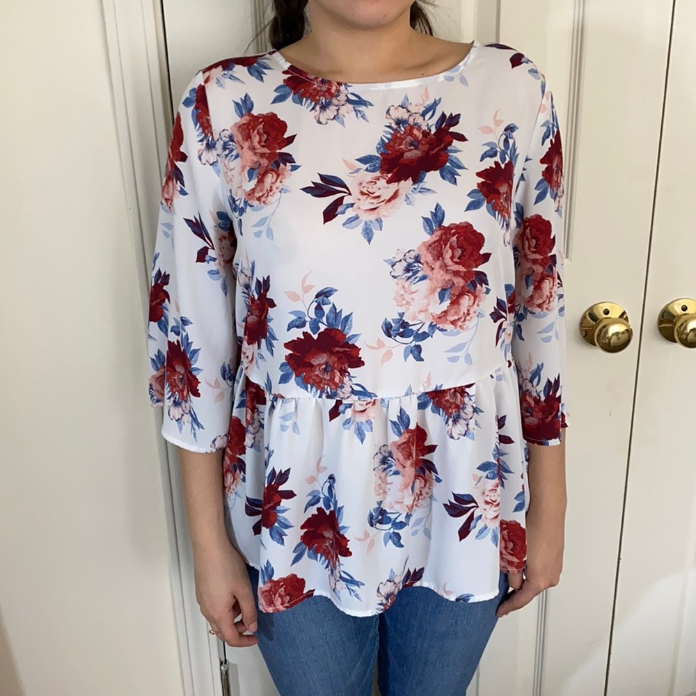 Beautiful long blouse!